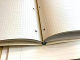 Notizheft A4 kariert/liniert GREENline Welle 2x80S.