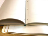 Notizheft A4 kariert/liniert GREENline Welle 2x80S.