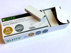 Heftklammern weiß 24/6 LEITZ 1000