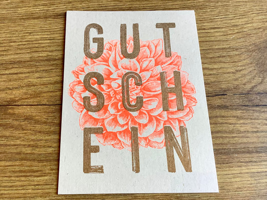 Postkarte Gutschein (Togethery)