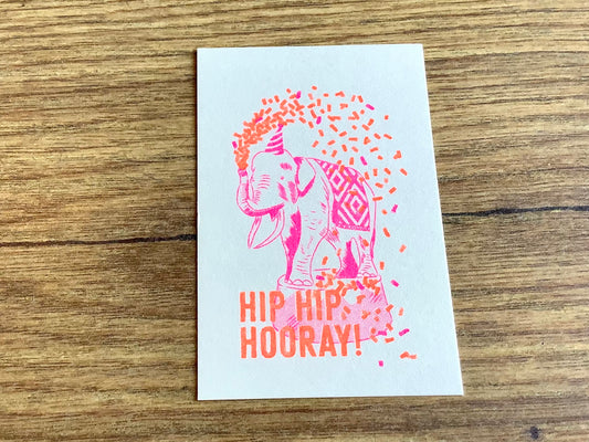 Mini-Karte Hip Hip Hooray! (Togethery) A8