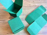 Buntbox Cube 5x5x5cm Würfelschachtel dunkelgrün