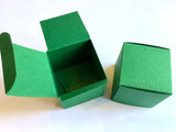 Buntbox Cube 5x5x5cm Würfelschachtel dunkelgrün
