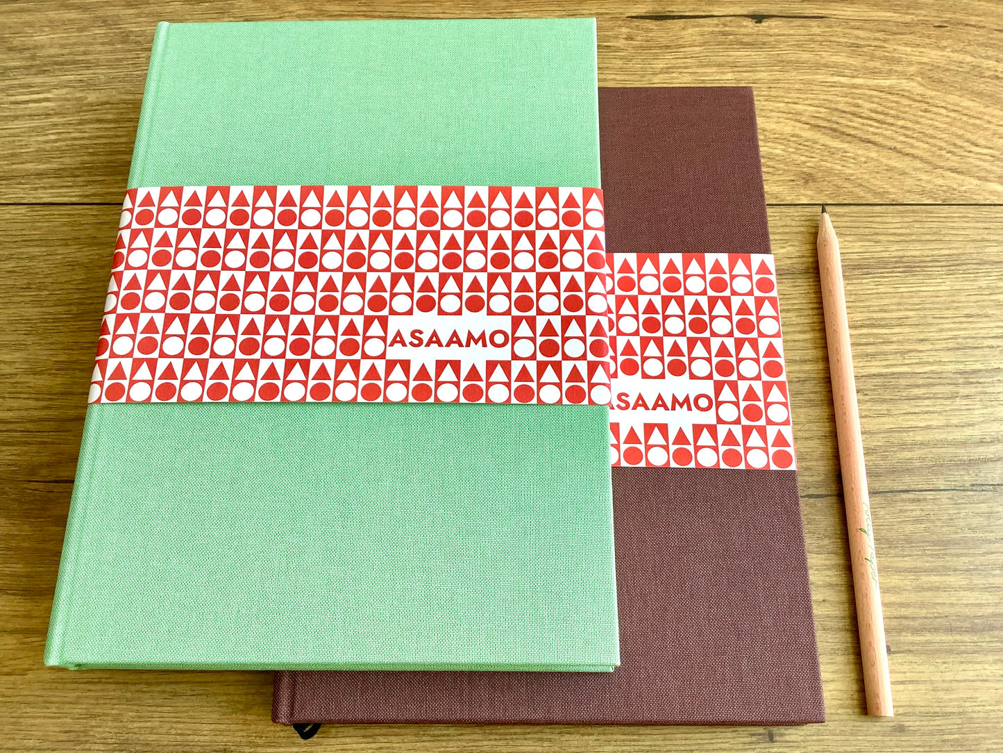 Notizbuch Hanfpapier A5 Asaamo blanko 100g