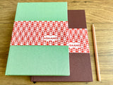 Notizbuch Hanfpapier A5 Asaamo blanko 100g
