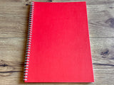 Spiralbuch A4 Punktraster 120g 100S. rot