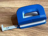 Locher novus E210 blau Metall