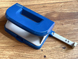Locher novus E210 blau Metall