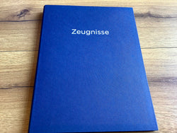 Zeugnismappe "Stripes" Schnellhefter°