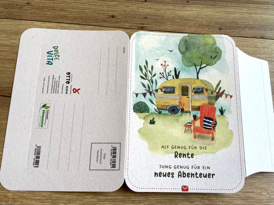 Briefkarte Zuckerrohr Zur Rente (taurus)