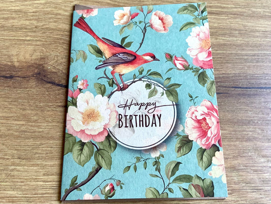 Briefkarte 10x14 Geburtstag Zuckerrohr (taurus)°