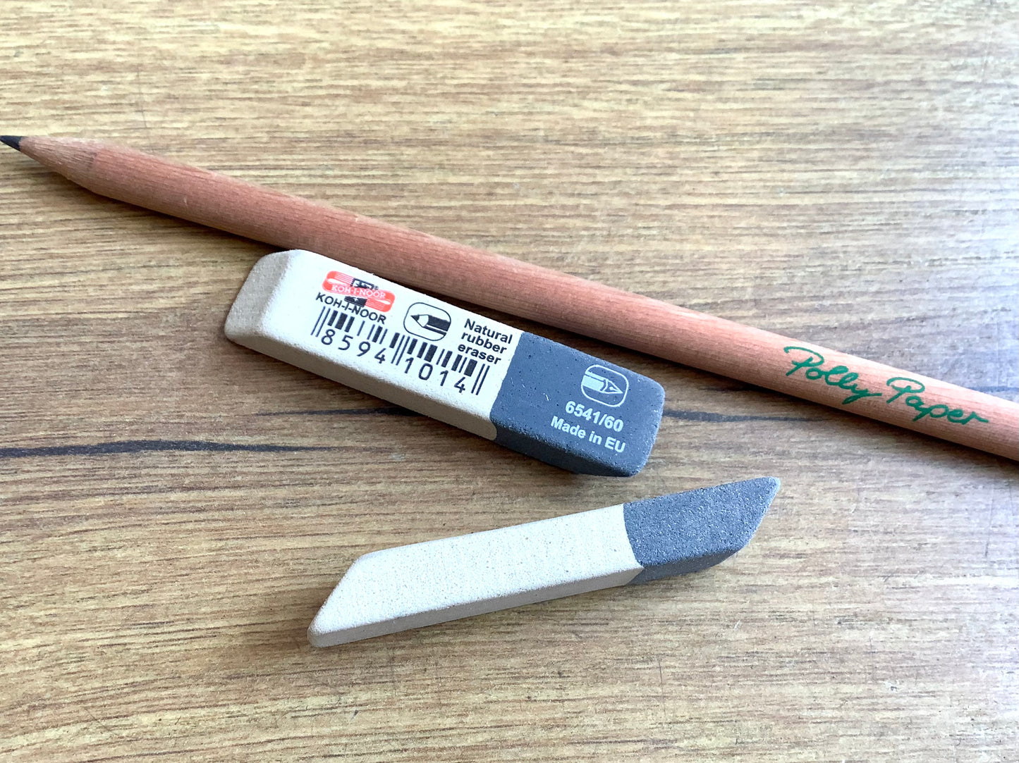 Radierer grau-weiß KOH-I-NOOR 1,3x5cm