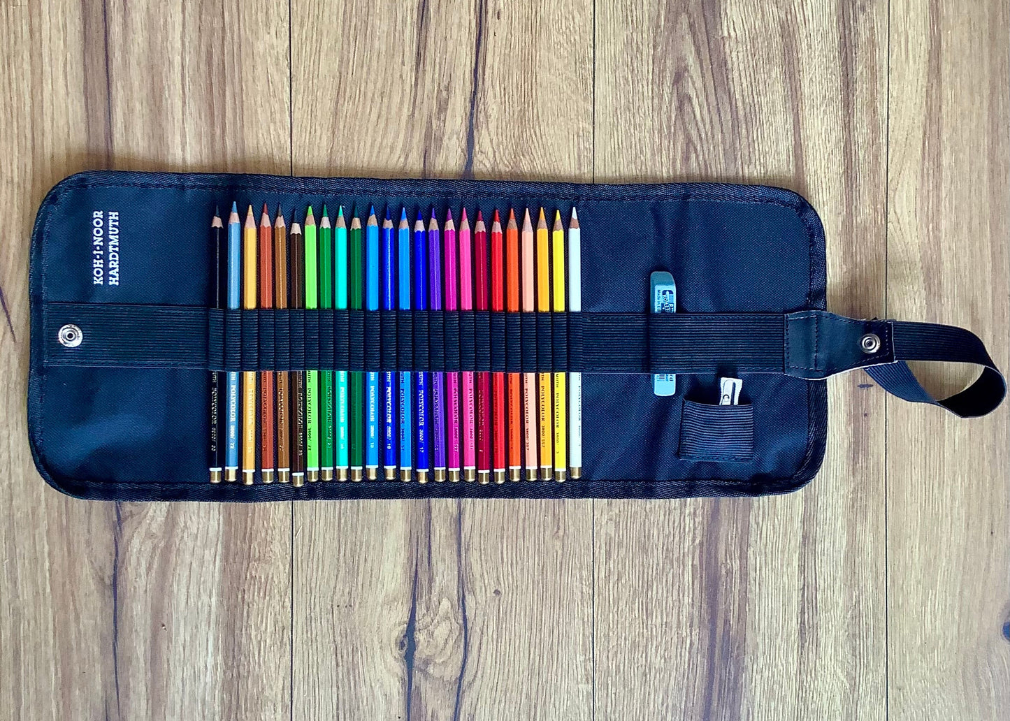 Stifterolle gefüllt 24 Buntstifte Polycolor Koh-i-noor