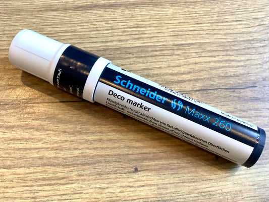 Kreidemarker Maxx 260 5-15mm weiß Schneider