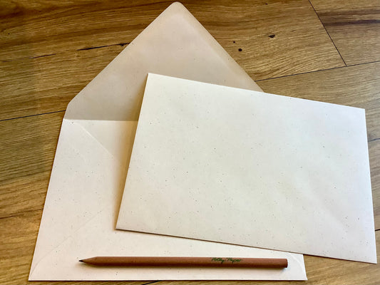 Kuvert C5 Spitzklappe "Pollen Natura“ RC 120g/qm nk einzeln