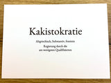 Postkarte Wortschatz daniels cards°