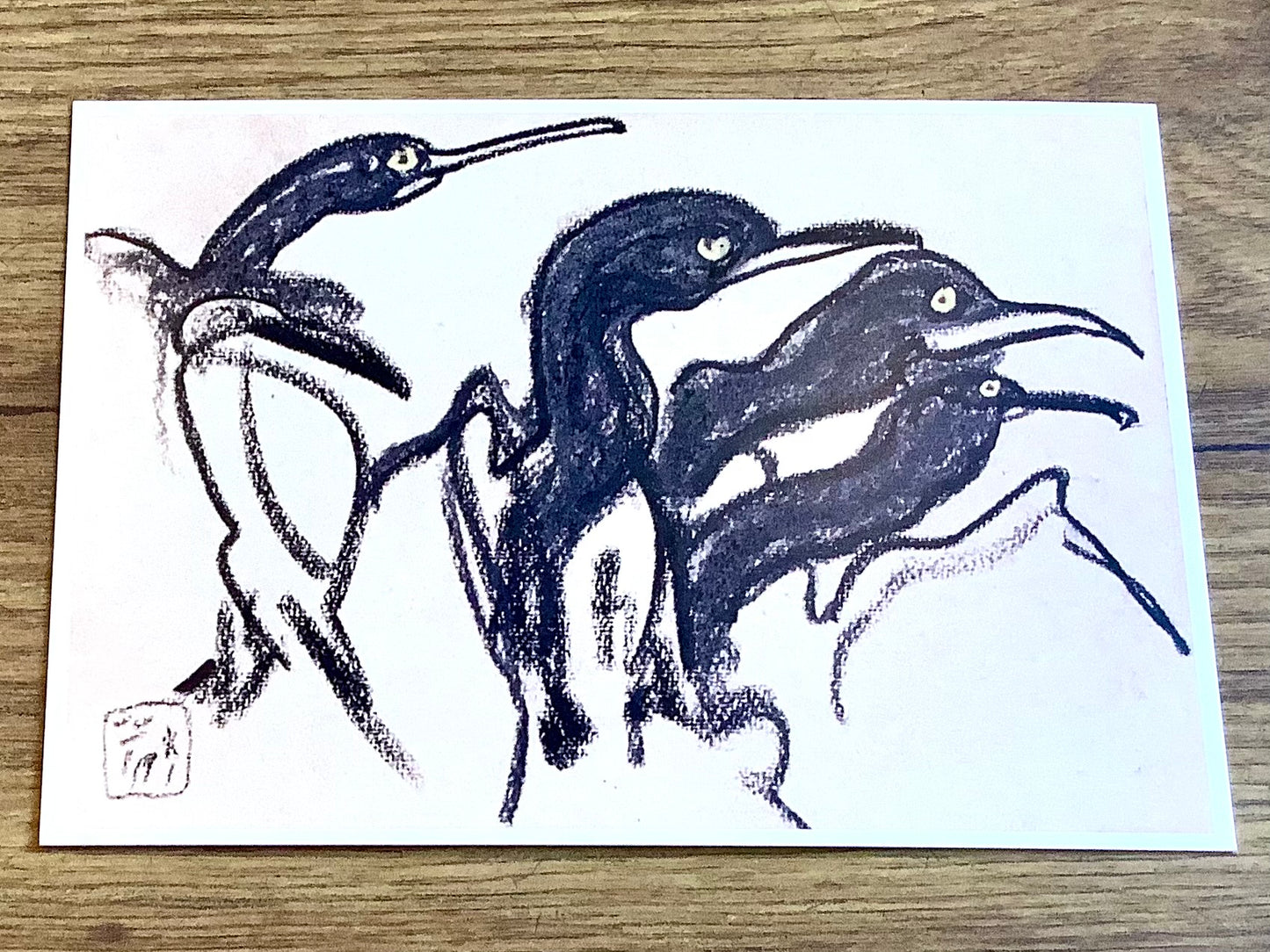 Kunstpostkarte Torsten Schlüter