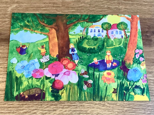 Postkarte Sommerag Schnurverlag