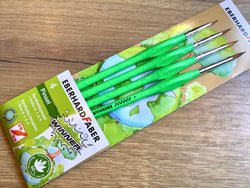 Pinsel 4er-Set Faber Green Winner°