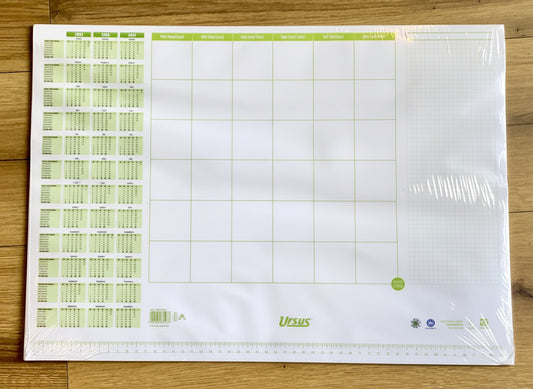 Schreibunterlage Recyclingpapier Ursus 38x52cm 2025