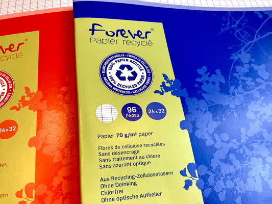 Schulheft französ. Lineatur 24x32 96S 70g Seyes