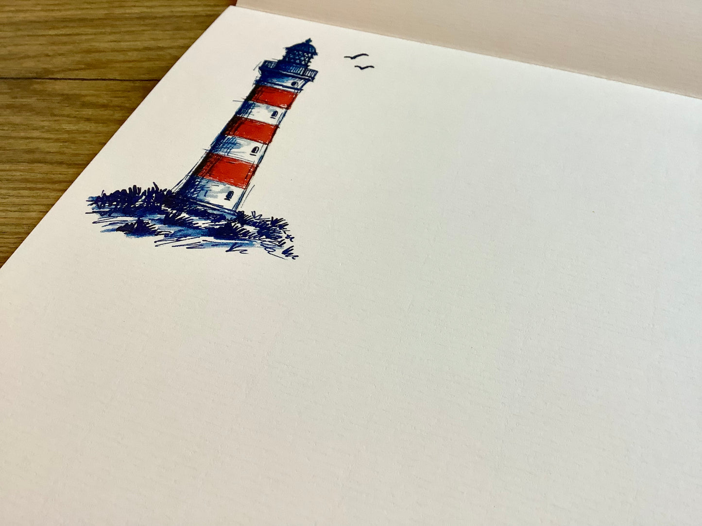 Briefblock A4 gerippt Leuchtturm 15 Blatt Recycling