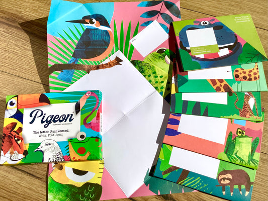 Briefpapier Set PigeonPosted Brieftauben°