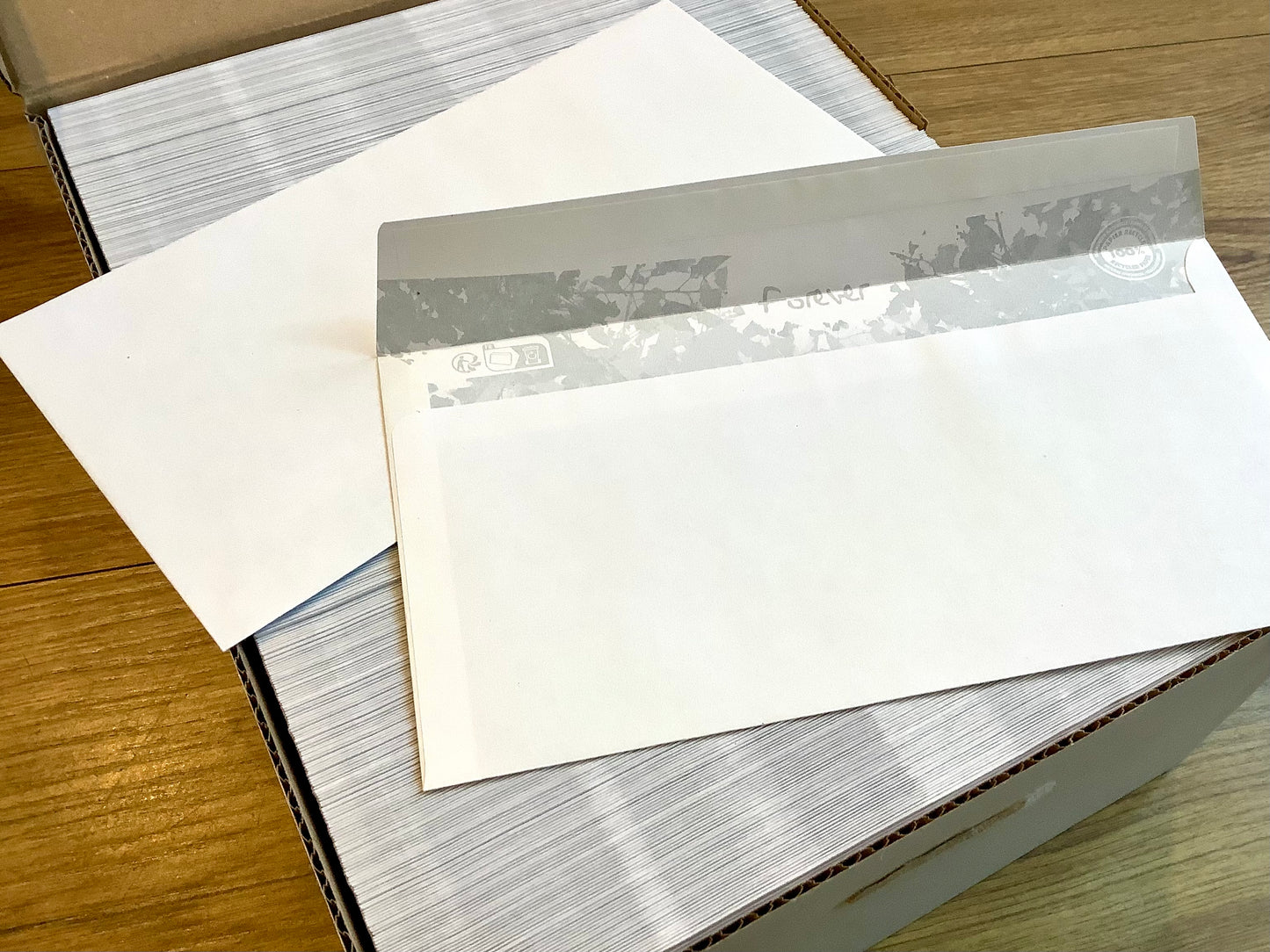 Briefumschläge DIN lang 500St. recyclingweiß 80g HK