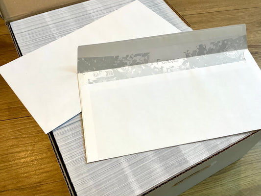 Briefumschläge DIN lang 500St. recyclingweiß 80g HK