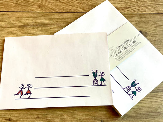 Briefumschläge  C6 20x Ringelreihen