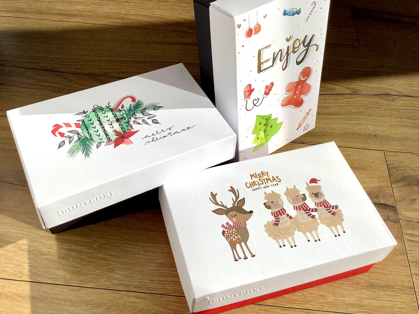 Buntbox M Weihnachten 17x11cm Geschenkbox