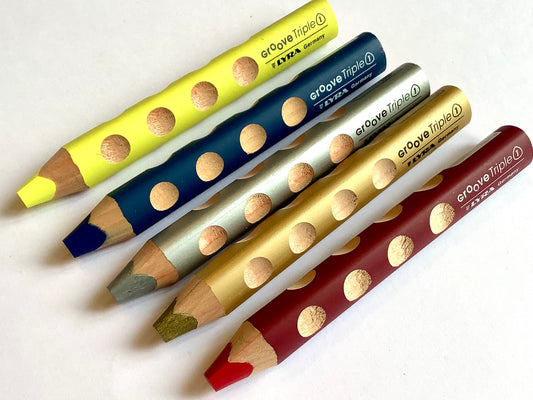 Lyra Groove Triple One Buntstift 3in1 Einzelfarbe