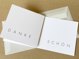 Briefkarte DANKE SCHÖN (Marschall / Kettcards)