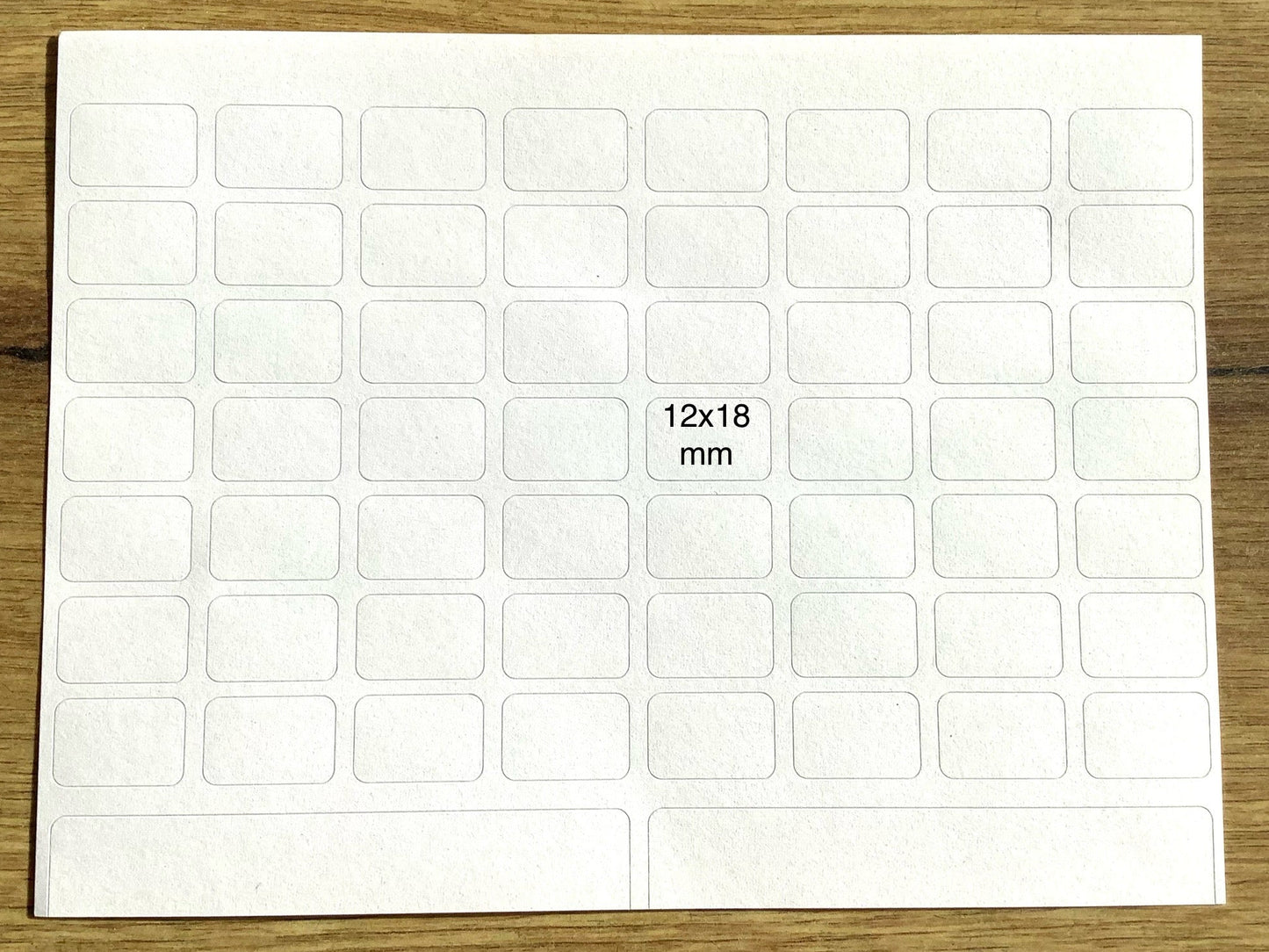 Mini-Etiketten 12x18mm Endi-Haft°