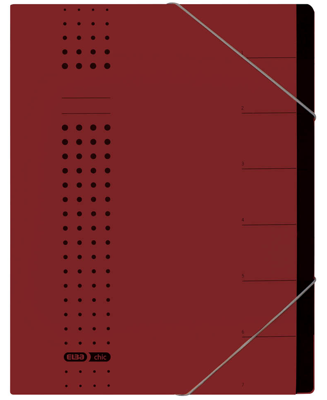 Ordnungsmappe 7 Fächer ELBA°
