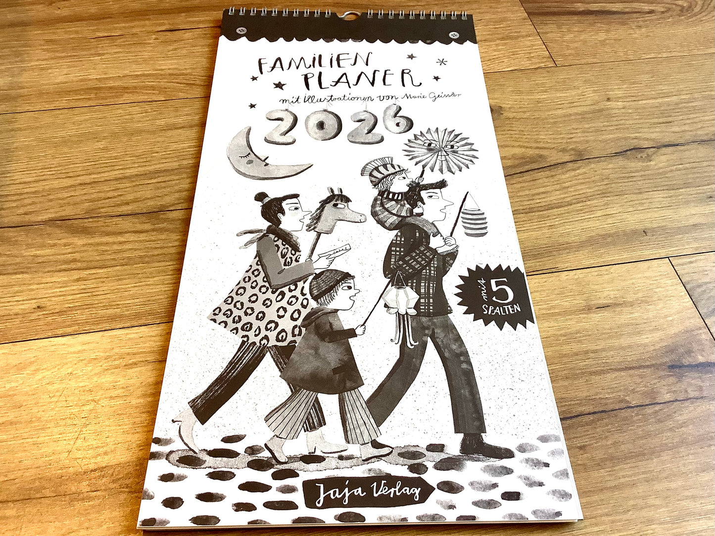 Familienplaner Marie Geissler 2026 20x41cm