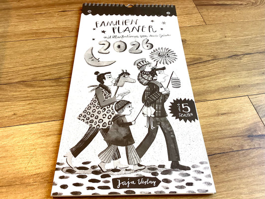 Familienplaner Marie Geissler 2026 20x41cm
