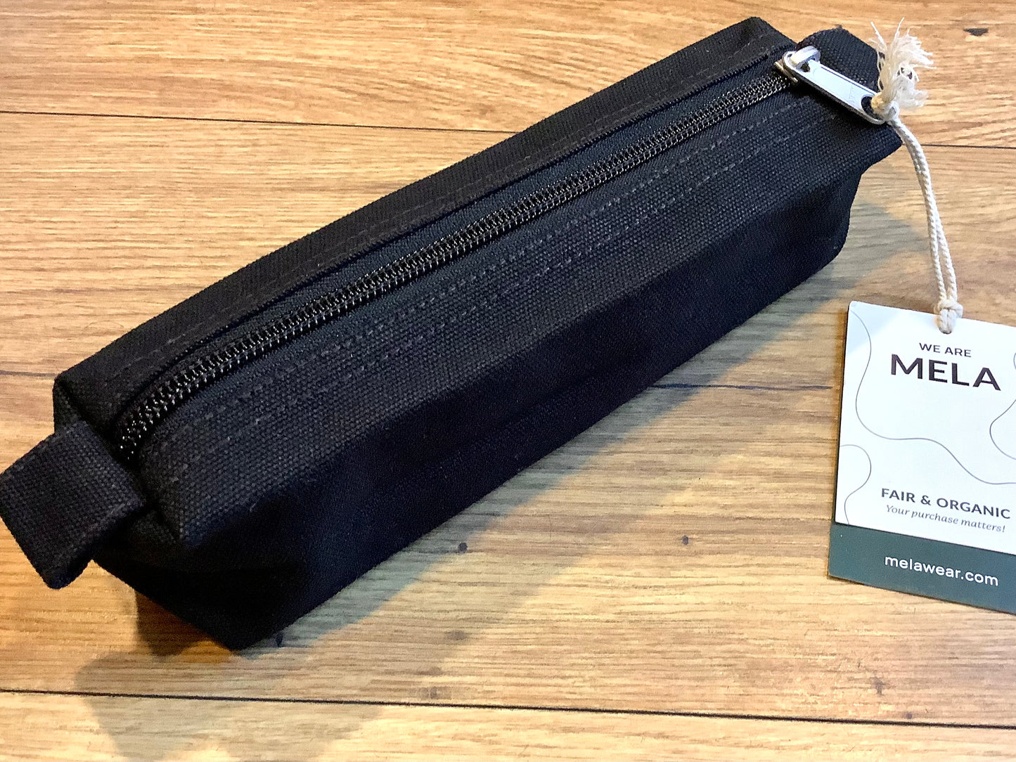 Federtasche Bio-Canvas Melawear° - Polly Paper - Umweltfreundliche Schreibwaren