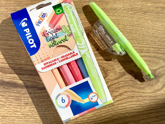 Set mit 6 radierbaren Textmarkern, frixion von Pilot - Bürobedarf Polly Paper in Berlin-Mitte