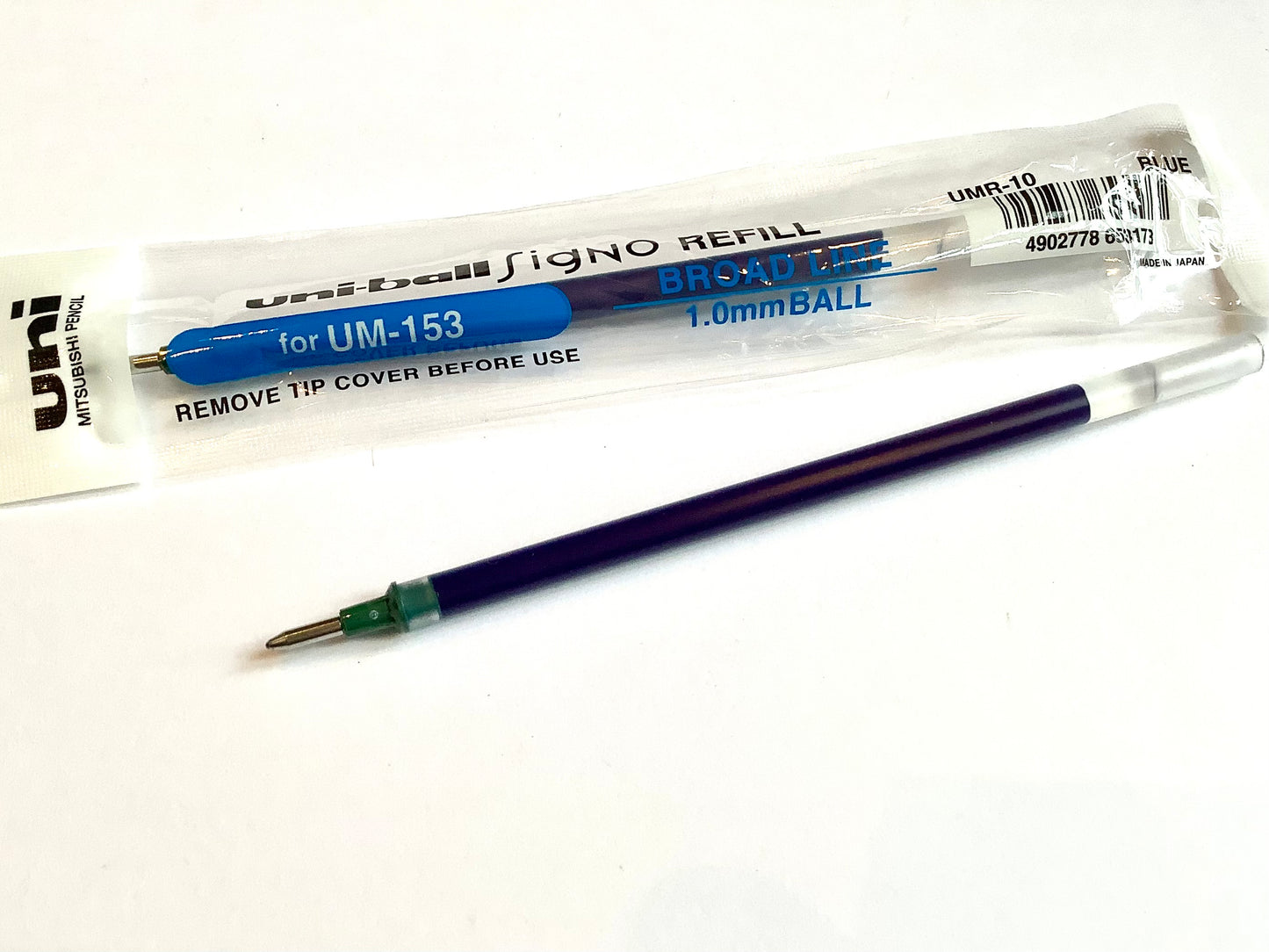 Ersatzmine UMR-10 für den Gelschreiber uni-ball impact UM-153