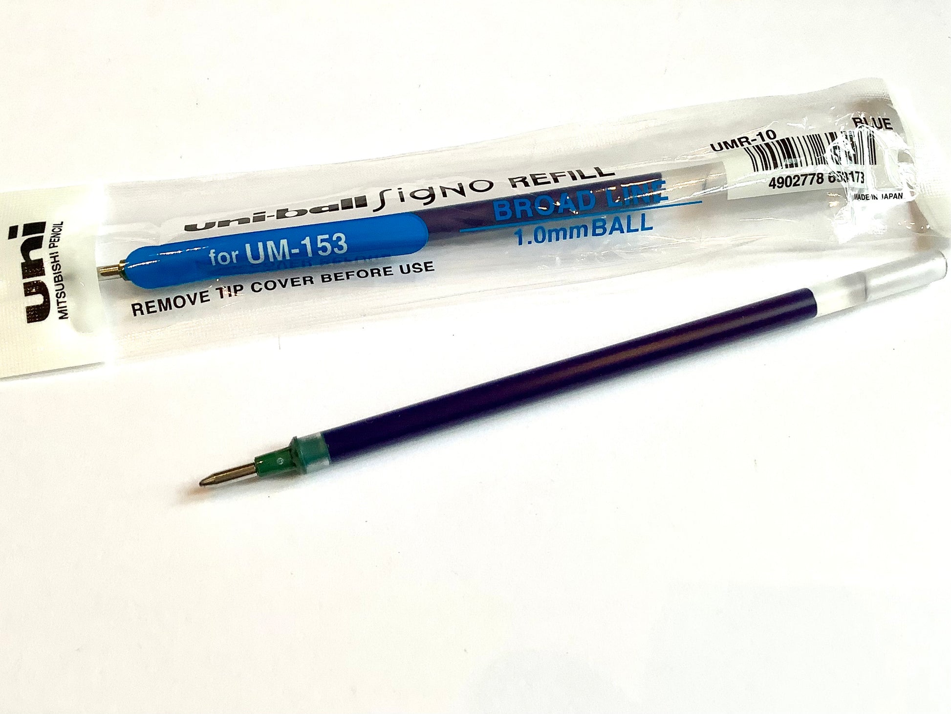 Ersatzmine UMR-10 für den Gelschreiber uni-ball impact UM-153