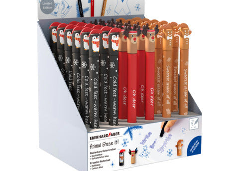 Gelschreiber "Animal Erase-it" X-Mas edition (Faber)