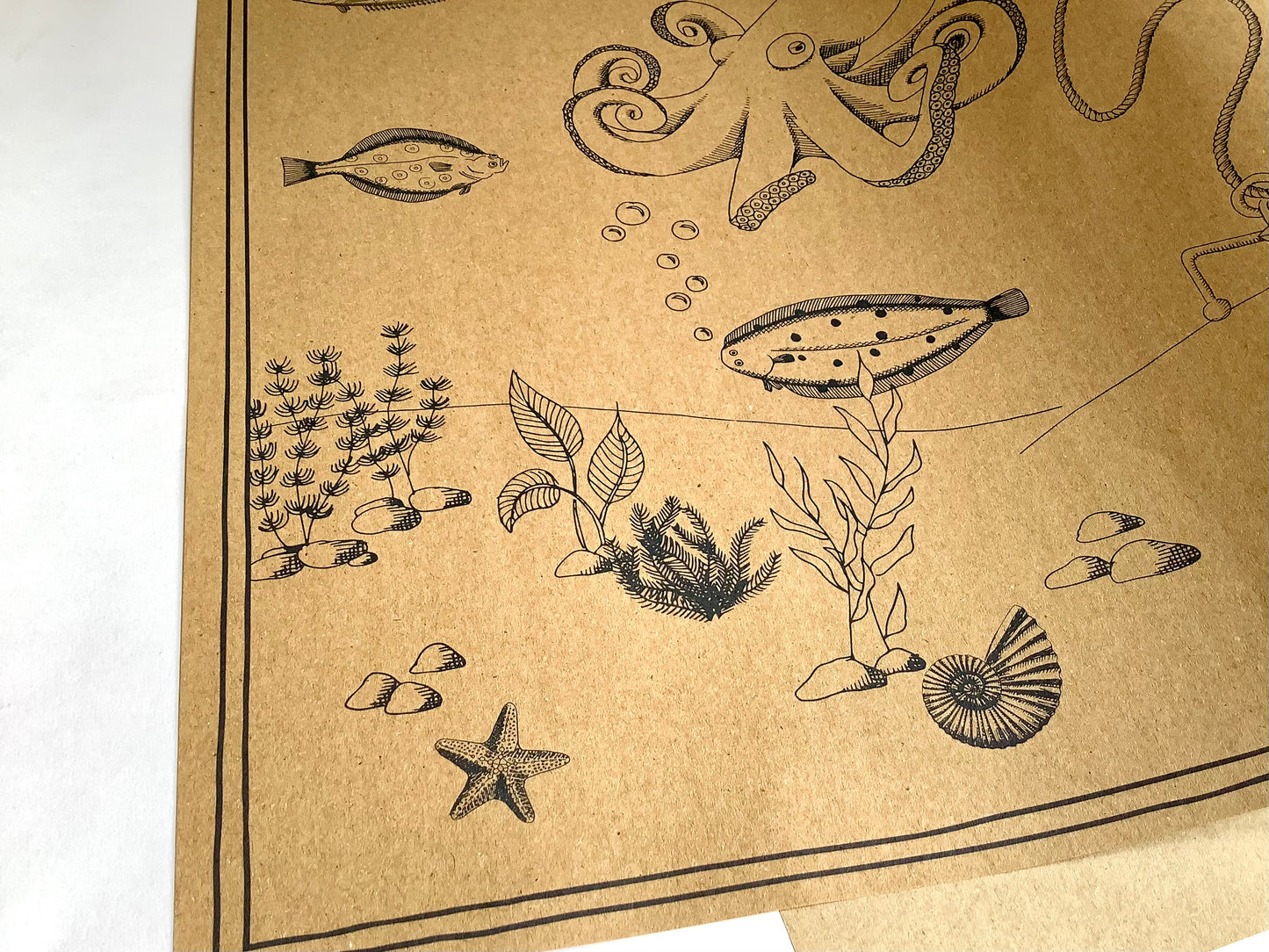 Geschenkpapier Unterwasserwelt Bow&Hummingbird RC