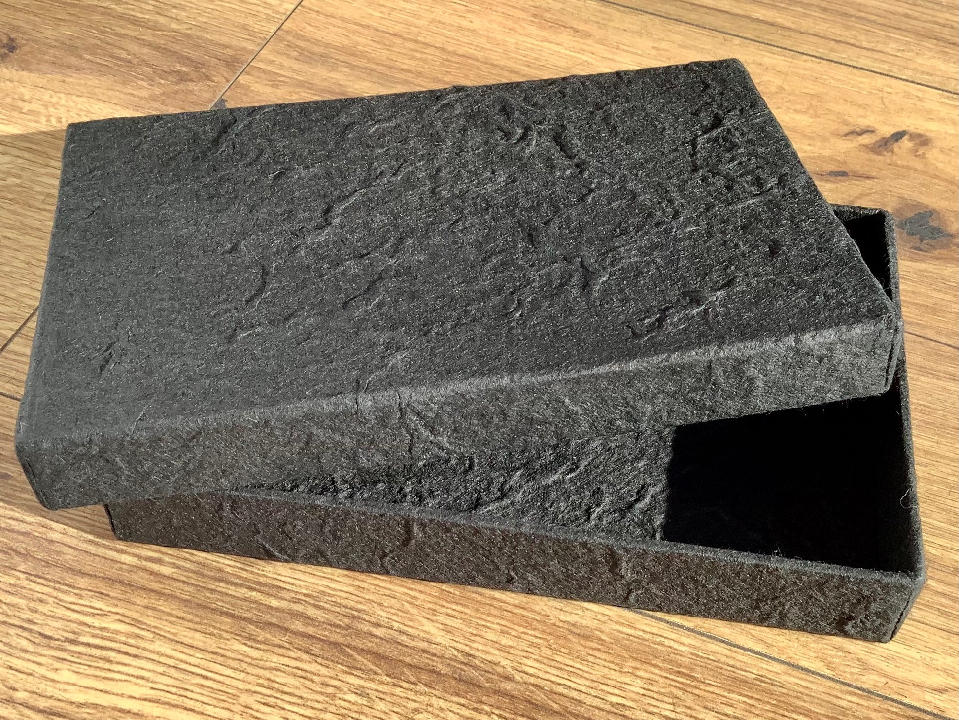 Geschenkschachtel 15x10x2cm flach Maulbeerbaum-Papier° - Polly Paper - Umweltfreundliche Schreibwaren