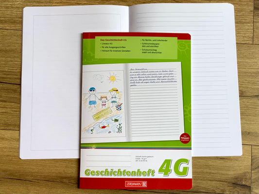 Geschichtenheft 4G A4 Brunnen