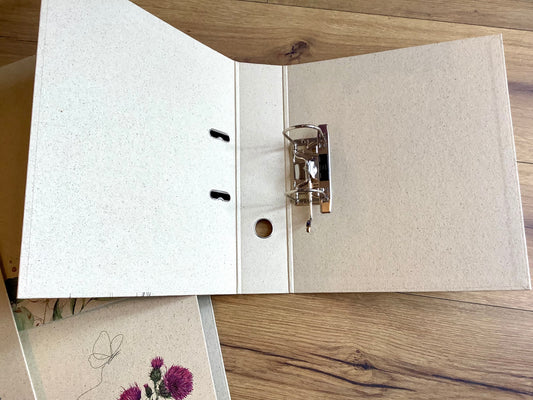 Ordner Graspapier 7cm°