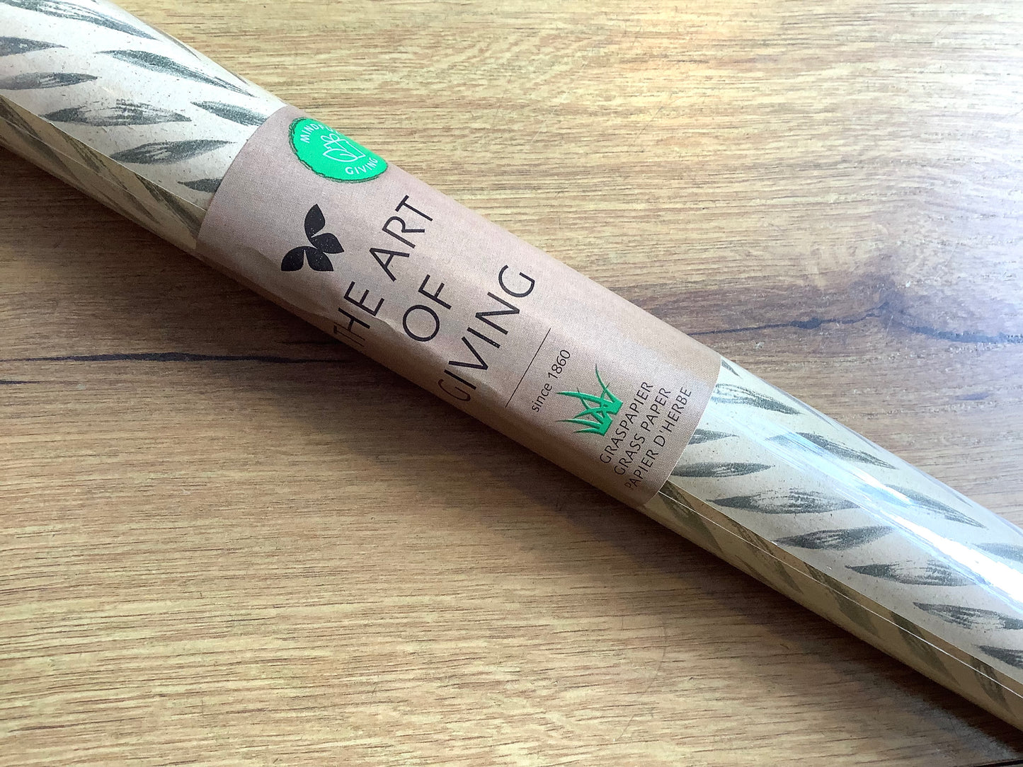 Geschenkpapier Gras 2mx70cm Rolle Stewo