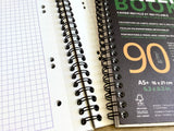 Greenbook A5+ kariert 90g 80Bl.