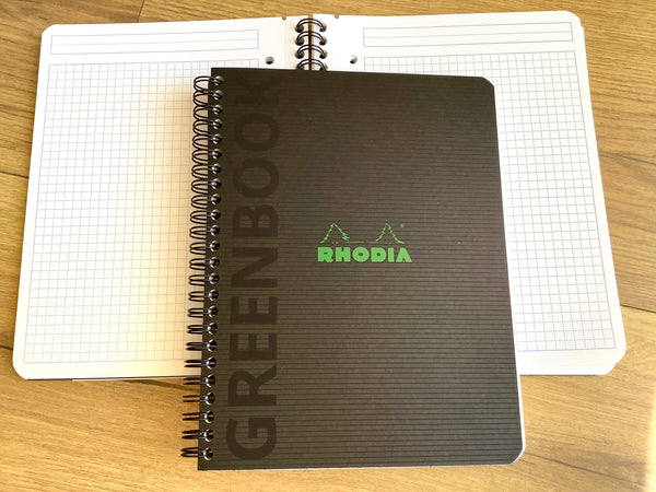 Greenbook A5+ kariert 90g 80Bl.
