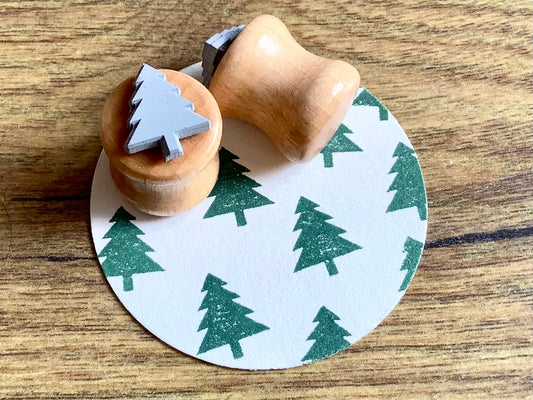 Holzstempel mini Tanne (Bordschätze)